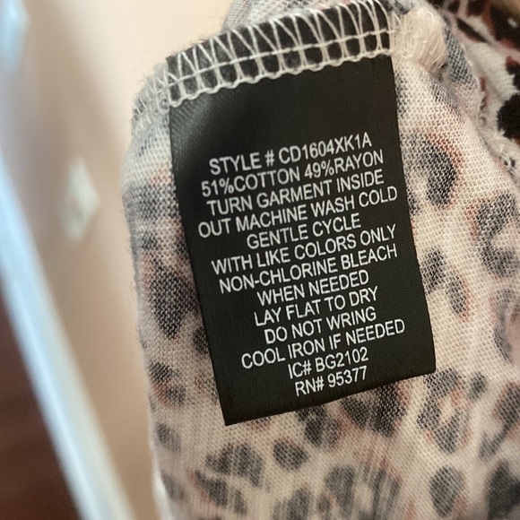 Sanctuary Leopard Print dress with tie back - Picture 5 of 5